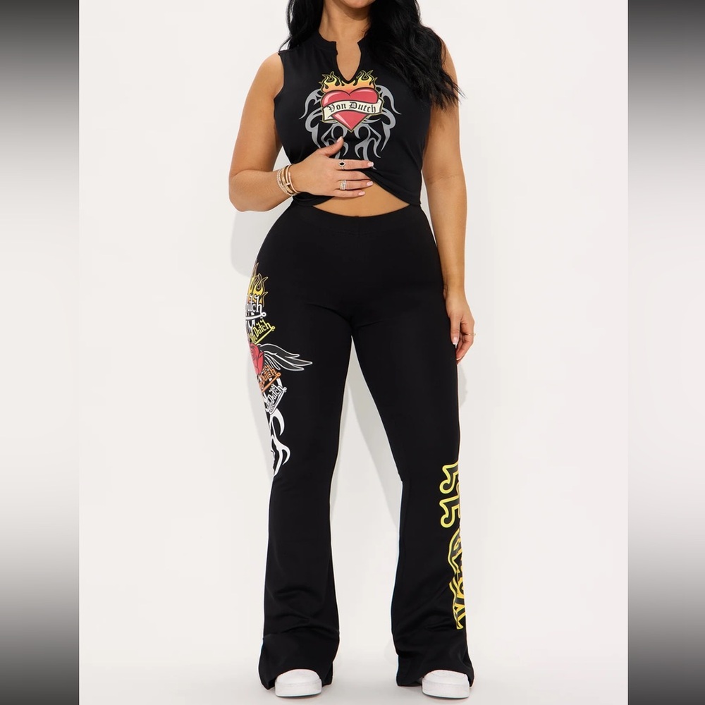 Von Dutch Flared Pant set